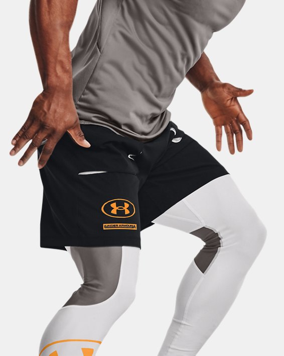 Herren UA Evolution Train Shorts, Black, pdpMainDesktop image number 0